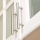 thumbnail image 3 of Manija de puerta de 20 piezas, barra en T, manijas de puertas de gabinete de cocina, acero inoxidable, distancia central de 64mm, 3 of 4