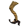 thumbnail image 2 of Kmbangi Halloween Ornament, Striped Leg Shaped Artware Desktop Decor, 2 of 6