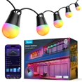 thumbnail image 1 of Cadena de luces para exteriores Govee Smart RGBIC de 144 pies con 47 modos, 1 of 9