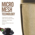 thumbnail image 4 of 8-12 Cup Reusable Filter Basket With Closed Bottom Fits MrCoffee Coffee Maker and Brewer - Permanent Filter Replacement for Mr Coffee Gold Basket-Style Filters 1-Pack, 4 of 6