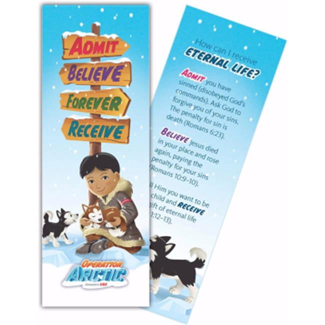 Answers In Genesis 186804 VBS-Operation Arctic-Bookmark-The Gospel ...