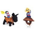 thumbnail image 4 of Pet Costumes Cat Riding Transformer Costume Spooky Halloween Dog Clothes S-XL, 4 of 6