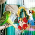 thumbnail image 3 of Parrot Chew Toy,Pet Parrot Natural Rattan Bird Cage Decoration Pet Parrot Bite Toy Smart Functionality, 3 of 10