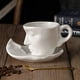 thumbnail image 1 of Juego de tazas para besar, taza de café de cerámica con platillo y cuchara, taza facial creativa, tazas de té de arte abstracto, regalo romántico para esposa y novia, 1 of 5