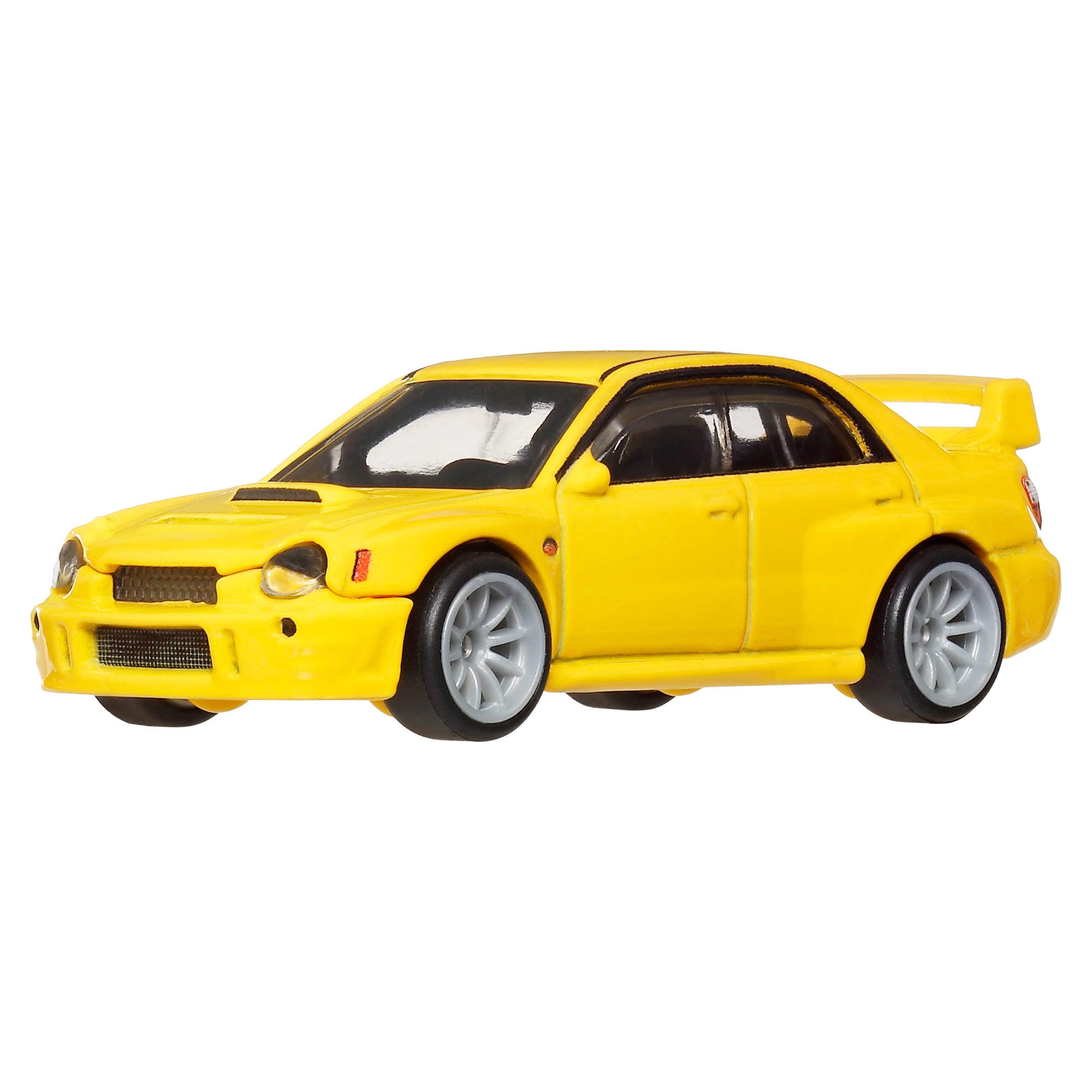Hot Wheels Thrill Racers Volcano '11 6/6 Gold Subaru Impreza Toy