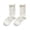White3, variant on Women Embroidery Mid Calf Socks Crochet Ruffle Trim Crew Socks Fashion Sweet Ankle Socks White