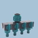 thumbnail image 5 of Inteprter Divisores de agua de 4 vías Conector de riego de jardín Accesorios Válvulas Reparación de grifo Distribuidor Invernadero Plantas en Jardín y Patio, 5 of 6