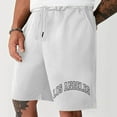thumbnail image 1 of toraway Male Shorts Resort 3D Printed Shorts Elastic Waist Drawstring Style Holiday Beach Pants M, 1 of 3