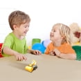 thumbnail image 5 of XIANXIAN Inertia Toy Early Educational Toddler Baby Toy Friction Powered Cars Push and Go Cars Tractor Bulldozer Dumper Cement Mixer Engineering Vehicles Toys for Children Boys Girls Kids Gift, 5 of 5
