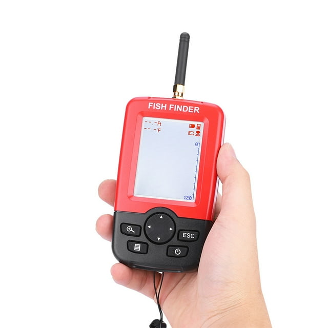 Sonar Sensor Fishfinder,100M Wireless Sonar Sensor Wireless Fish Finder Echo Sounder High-End Performance