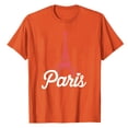 thumbnail image 3 of Graphic Tees for Women T-Shirts Women'S Casual Printed Crew Neck Top for Everyday Comfort and Style Orange XL, 3 of 4