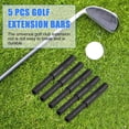 thumbnail image 6 of 5Pcs Golf Club Shaft Extension Stick Extender Rods Golf Shafts Driver Fairway Golf Shaft Extender Extension 0.490, 6 of 8