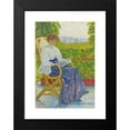 thumbnail image 2 of Sigismund Righini 11x14 Black Modern Framed Museum Art Print Titled - In the Shadow (1908), 2 of 5