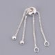 thumbnail image 2 of Cadena extensible deslizante deslizante ajustable de para joyería, Sunnimix extensor de cadena ajustable, 2 of 8