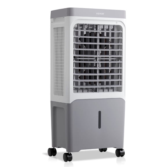 Portable Evaporative Air Cooler 1800 CFM 6.8 Gallon Water Tank Remote Control 12 Hour Timer 4 Ice Packs Quiet Operation 3 Fan Speeds for Indoor Outdoor Use