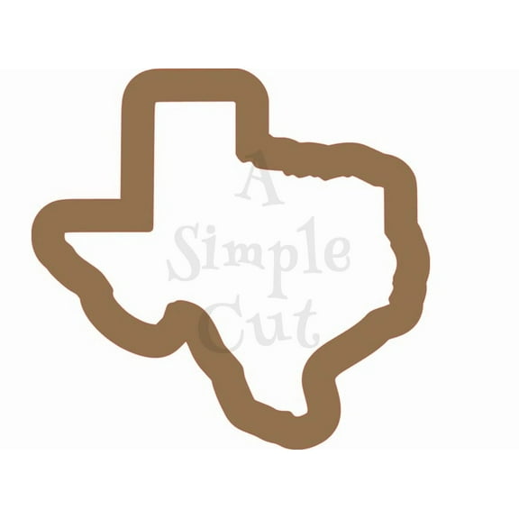Texas State Shape Cookie Cutter