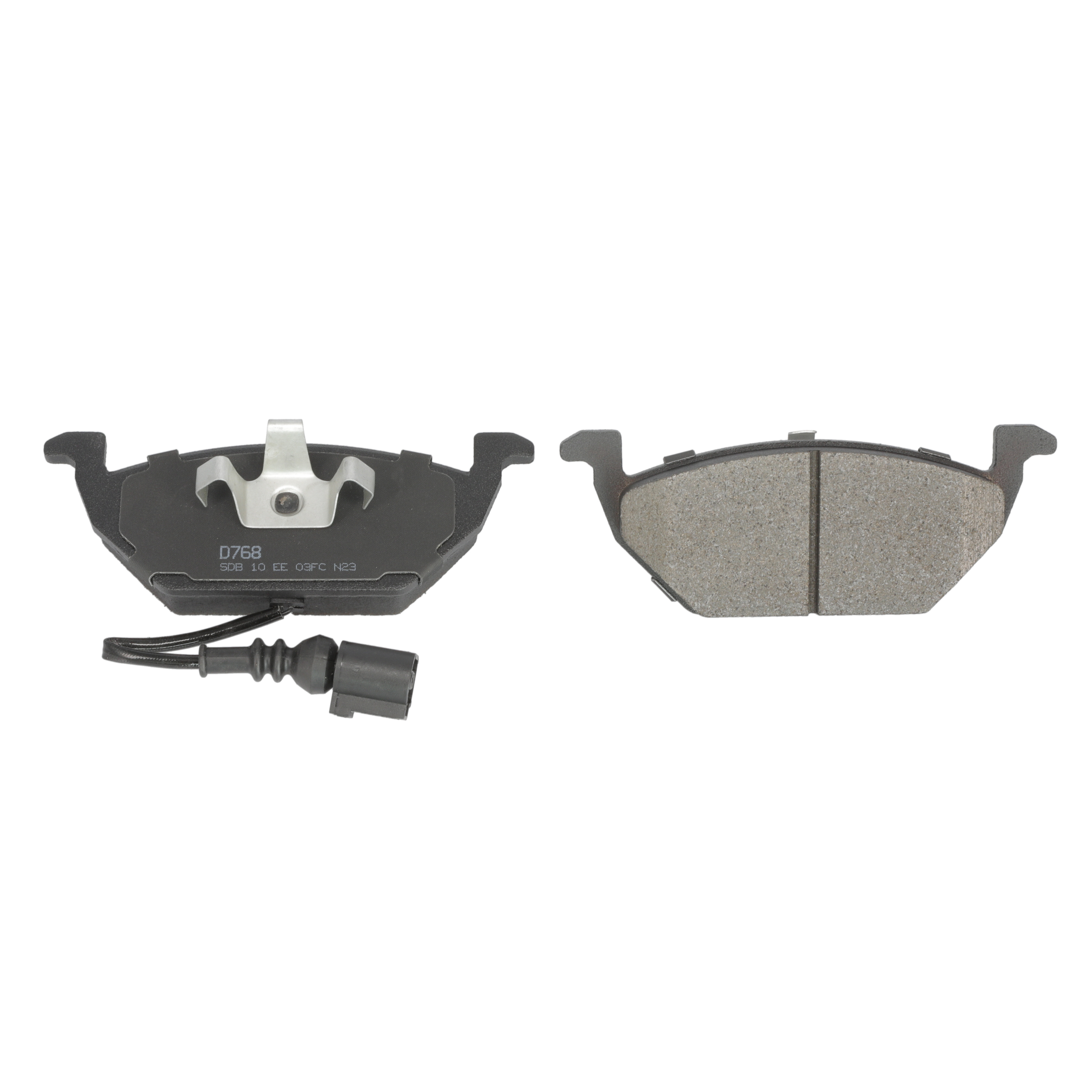 Winstop Brake Pad Set, Front WS.0768.1.M, Volkswagen Jetta 2005-1999