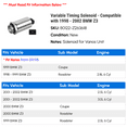 thumbnail image 2 of Variable Timing Solenoid - Compatible with 1998 - 2002 BMW Z3 1999 2000 2001, 2 of 2