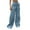 Light Blue, variant on SnZhen Cargo Jeans for Women with Pockets High Waisted Loose Wide-leg Pants Casual Work Pants Light Blue M