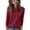 Wine -AA29, variant on Dwellite Women's Oversized Knit Sweaters Crew Neck Long Sleeve Tops for Casual Relaxed Fall Winter Holiday 2026 Wine 2XL