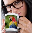 thumbnail image 2 of 3drose, Scarlet Macaw Bird, Rainforest, Costa Rica - Sa22 Rsp0031 - Rob Sheppard, 11oz Two-tone Black Mug, 2 of 6