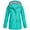 Z002-- Green, variant on Fanxing Clearance Women Plus Size Rain Jacket Lightweight Waterproof Rain Coat with Hooded Stripes Windproof Windbreaker 3XL-5XL