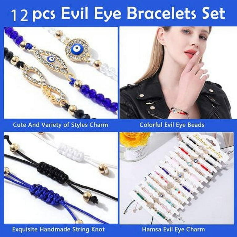 Evil Eye Bracelet Protection Bracelet Red String Bracelet Mal De