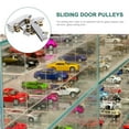 thumbnail image 4 of Miangastore 6 Pcs Roue de Porte en Verre Rouleaux Coulissants Robustes pour Vitrines, 4 of 8