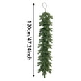 thumbnail image 1 of JJKBVCLO Five Forked Tail Decoration，Two Tone Chinese Rattan – 47.24 Inch/pcs Realistic Greenery Garland For Holiday Christmas And Winter Season Dé, 1 of 4