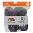 thumbnail image 3 of Fruit of the Loom Cushion Everyday No-Show Socks for Women, Black Assorted, Sizes 4-10 (10-Pack), 3 of 5
