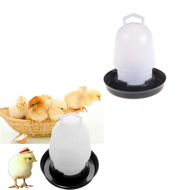 Automatic Pet Feeder Chicken Quail Poultry Bird Pheasant Feed Water Tool CYN 