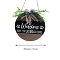 thumbnail image 3 of Welcome Home Decoration Wreath Shooting Props Door Wall Decoration, 3 of 9