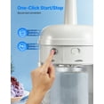 thumbnail image 5 of VEVOR Commercial Ice Shaver Crusher, 220lbs/hr Electric Fluffy Ice & Snow Cone Machine, 250W 1500RPM Tabletop Fluffy Shaved-Ice Machine for Parties Events Snack Bar, Home and Commercial Use (White), 5 of 9