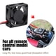 thumbnail image 5 of Ventilador de refrigeración de CC ANGGREK para motor de Coche RC plástico Negro, 5 of 8