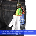 thumbnail image 5 of Uxcell Glove Keeper Gloves Grabber Clips Holder Hanger for Helmets, Black 2 Pack, 5 of 5