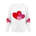 thumbnail image 3 of Vetsdori Womens Sweatshirts Pullover Valentine Shirts Valentine's Days Crew Neck, Spring Sweatshirts for Women Gifts for Girlfriend, 3 of 4