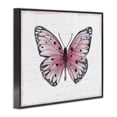 thumbnail image 2 of Stupell Industries Cottage Pink Toned Vintage Butterfly Black Framed Giclee Art, 30 x 24, by Janet Tava, 2 of 7