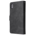 thumbnail image 7 of iPhone XS Wallet Case, iPhone X Case,Dteck Soft Leather Zipper Wallet Case Magnetic Buckle Horizontal Flip Cover with 5 Card Slots/Photo Pocks For Apple iPhone XS/X 5.8 inch 2018, Black, 7 of 7