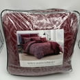 thumbnail image 3 of Sunham Daphne 14-Pc. Comforter Super Set, Queen Burgundy Red, 3 of 11