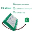 thumbnail image 5 of GLESOURCE (1 Pack) 7.2V Battery Compatible with DSC IMPASSA 9057 Home Security System Alarm Control Panel, 5 of 5