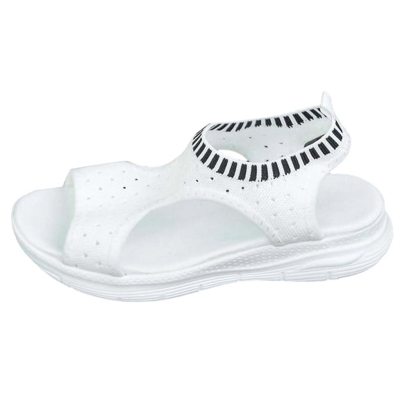 Yuanlong Womens Sandals Mesh Breathable Summer Casual Sandals Hollow Out Open Toe Sporty Walking Footwear