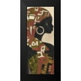 thumbnail image 2 of Greene, Taylor 12x24 Black Modern Framed Museum Art Print Titled - REGALITY PANEL I, 2 of 5