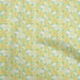 thumbnail image 1 of oneOone Rayon Yellow Fabric Floral Sewing Craft Projects Fabric Prints By Yard 56 Inch Wide, 1 of 4