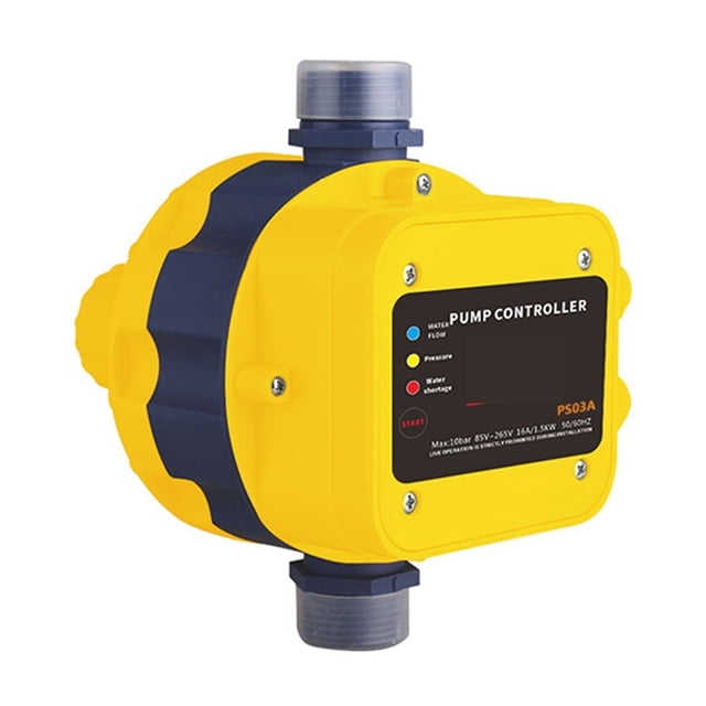 Automatic Pressure Control Switch For Water Pump PS03A 250V 1.1KW, Water Control Switch Digital Timer Water Pump Controller ,Digitally Adjustable