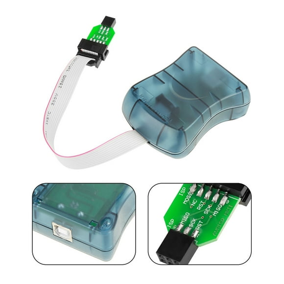 Programmeur AVRISP, 1 Ensemble AVRISP mkII AVRIS Pmk II AVRIS Pmk II Téléchargement Caractéristiques de Premier Plan