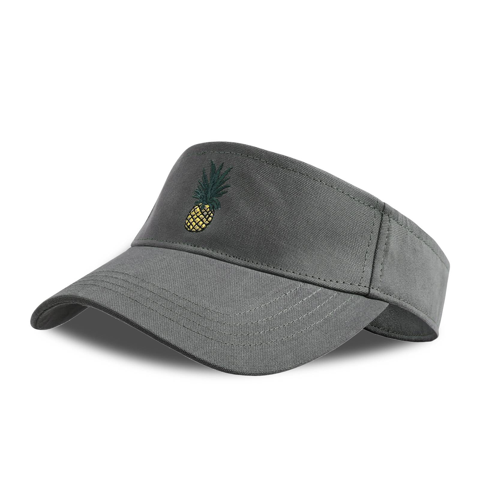 GuanGu Empty Top Hat Wide Brim SPF UV Protection Adjustable Sports Visor  for Men and Women