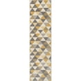 thumbnail image 2 of Well Woven Mystic Alvin Mid-Century Modern Geometric Gold 2'7'' x 9'10'' Runner Rug, 2 of 8