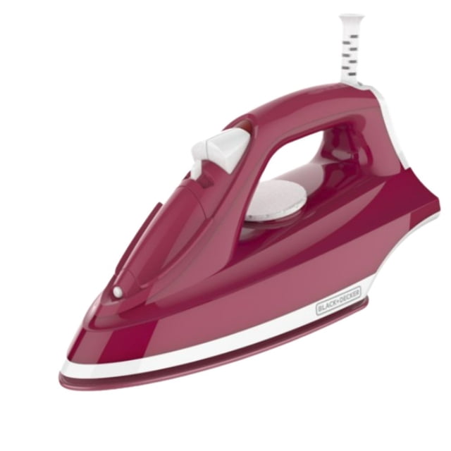 PLANCHA DE VAPOR SUELA ANTIADHERENTE ROJA B&D Black & Decker B&D IR//BD302