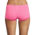 thumbnail image 2 of No Boundaries Body Base Boyshort with Lace, Women's and Women's Plus, 2 of 3