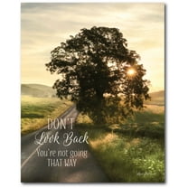 Courtside Market Don't Look Back Gallery-Wrapped Canvas Wall Art, 16x20